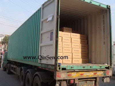 delivery by 40' container